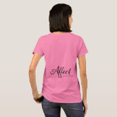 T-shirt Affecter Adulte Flowe Tee (Dos entier)