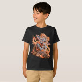 T-shirt Affection / Petit Ami / Pêche (Devant entier)