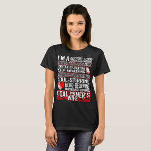 T-shirt affectueux d'épouse du mineur de mari de