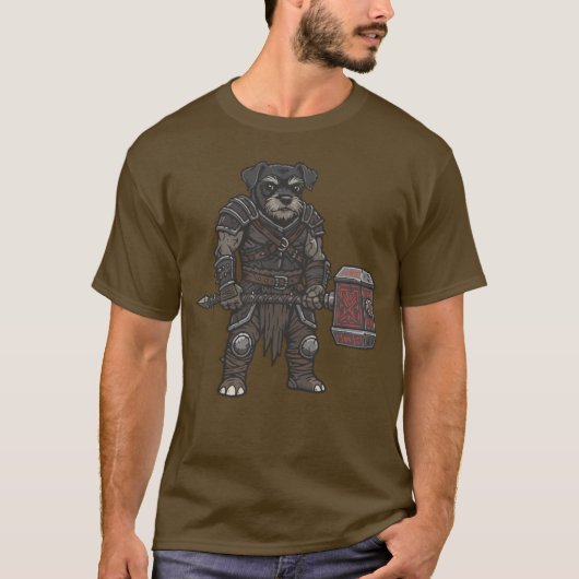 T-shirt Affenpinscher (Devant)