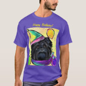 T-shirt Affenpinscher (Devant)