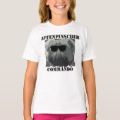 T-SHIRT AFFENPINSCHER COMMANDO (Devant)