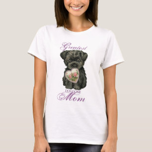T-shirt Affenpinscher Heart Mom