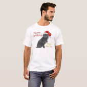 T-shirt Affenpinscher Noël (Devant entier)