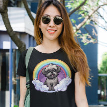Affenpinscher Rainbow Cute Kawaii Puppy Chien Art