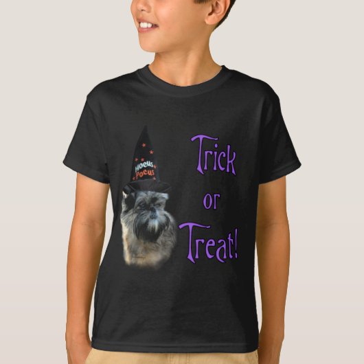 T-shirt Affenpinscher Trick (Devant)
