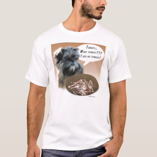 T-shirt Affenpinscher Turquie (Devant)