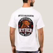 T-shirt Affichage de rubans (Dos)