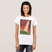 T-shirt Affiche 1939 de voyage de San Francisco de (Devant entier)