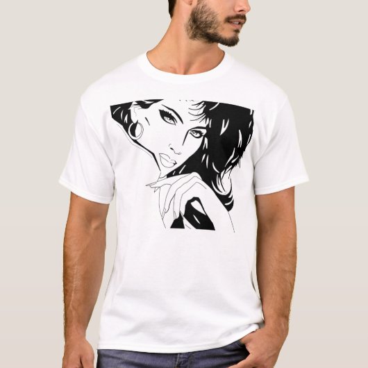 T-shirt Affiche A de salon (Devant)