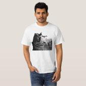 T-shirt Affiche AC - Batman Gargoyle Ledge (Devant entier)