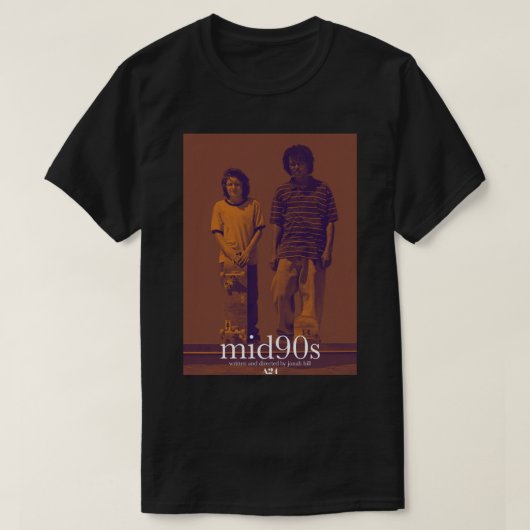 T-shirt affiche alt du milieu des années 90 (Design devant)