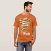 T-shirt Affiche alternative Twister (Devant entier)