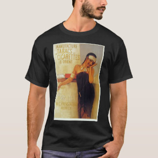 T-shirt Affiche Art déco pour les cigares allemands