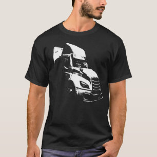 T-shirt Affiche artistique de camion urbain à Montréal