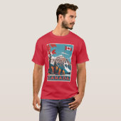T-shirt Affiche Canada Travel (Devant entier)