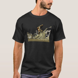T-shirt affiche cycliste retro FAUSTO COPPI Tour de France