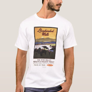 T-shirt Affiche de British Rail de station de vacances de
