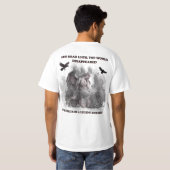 T-shirt Affiche de citation de lecture gothique Dark Acade (Dos entier)