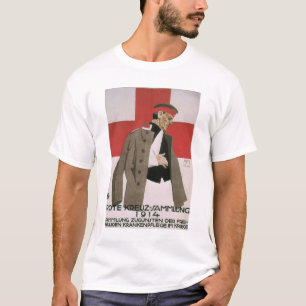 T-shirt Affiche de Collection_Propaganda de Croix-Rouge
