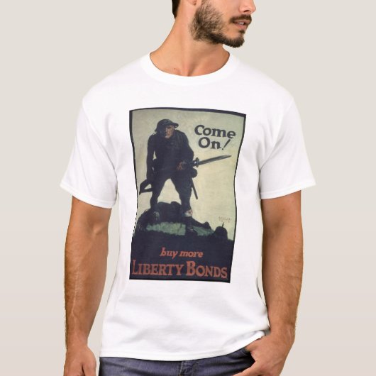 T-shirt Affiche de Come_On^_Buy_More_Propaganda (Devant)