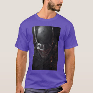 T-shirt Affiche de DC Comics Batman Joker Grin Premium ami