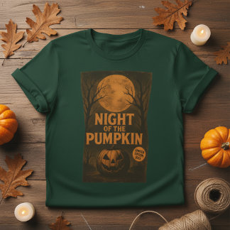 T-shirt Affiche de film d'horreur rétro pour la Nuit de la