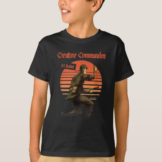 T-shirt Affiche de Gi Robot (Devant)