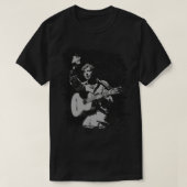 T-shirt Affiche de Leonard Cohen Retro (Design devant)