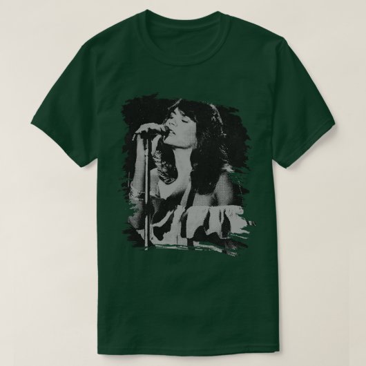 T-shirt Affiche de Linda Ronstadt Retro (Design devant)