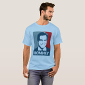T-SHIRT AFFICHE DE MITT ROMNEY (Devant entier)