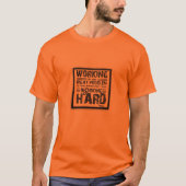 T-shirt Affiche de motivation Police Résolution de problèm (Devant)