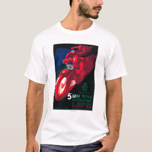 T-shirt Affiche de moto de Premio Internat'l de mamie 5