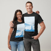 T-shirt Affiche de phare nautique (Unisexe)