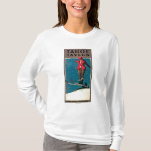 T-shirt Affiche de promo de taverne de Tahoe