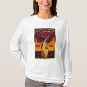 T-shirt Affiche de promo du football