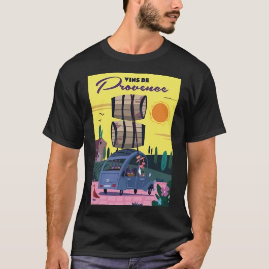 T-shirt Affiche de Provence (Devant)