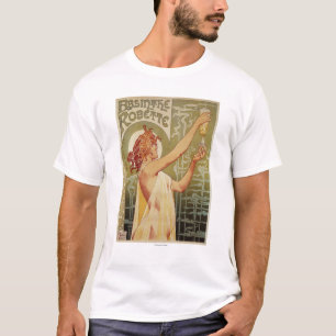 T-shirt Affiche de publicité d'absinthe de Robette