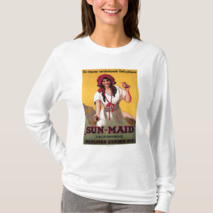 T-shirt Affiche de raisin sec de la Californie de