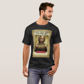 T-shirt Affiche de recherche de Sirius Black (Devant entier)