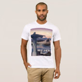 T-shirt Affiche de Rio de Janeiro Brésil. (Devant entier)