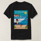 T-shirt Affiche de Saint-Tropez (Design devant)