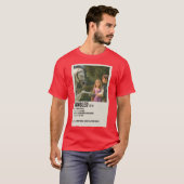 T-shirt Affiche de Tangled 2010 garçon modèle (Devant entier)