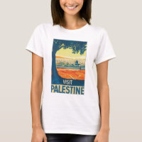 Affiche de Vintage voyage de la Palestine de