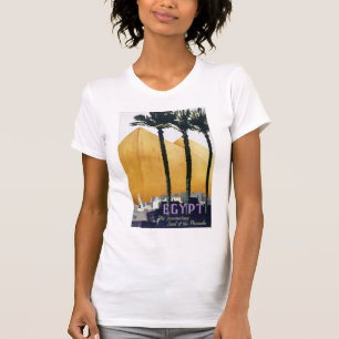 T-shirt Affiche de Vintage voyage de l'Egypte reconstitué