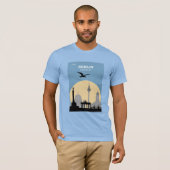 T-shirt Affiche de voyage Berlin, Allemagne (Devant entier)