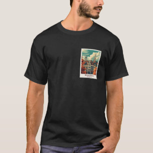T-shirt Affiche de voyage Bruxelles Belgique