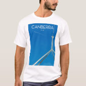 T-shirt Affiche de voyage Canberra Australie (Devant)