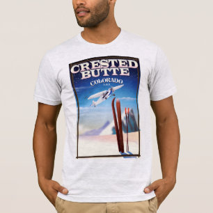 T-shirt Affiche de voyage Crested Butte Colorado