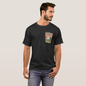 T-shirt Affiche de voyage en Corée (Devant entier)